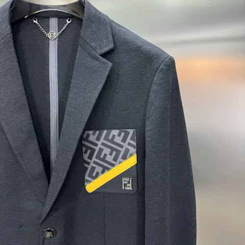 Replica Fendi Jackets Long Sleeved For Men #1450731 $135.00 USD for Wholesale