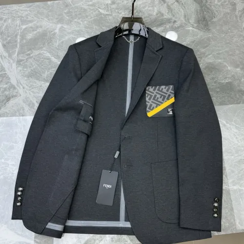Replica Fendi Jackets Long Sleeved For Men #1450731 $135.00 USD for Wholesale