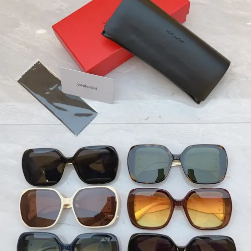 Replica Yves Saint Laurent YSL AAA Quality Sunglasses #1450766 $60.00 USD for Wholesale