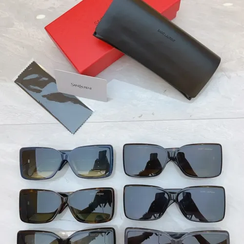 Replica Yves Saint Laurent YSL AAA Quality Sunglasses #1450777 $60.00 USD for Wholesale