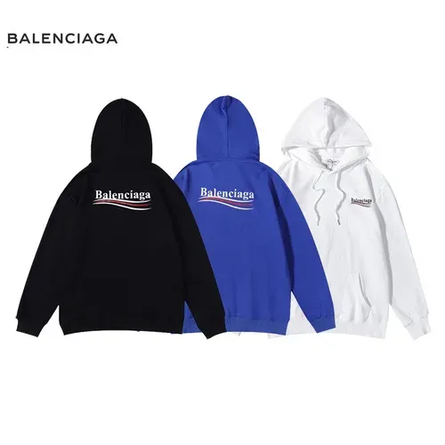 Replica Balenciaga Hoodies Long Sleeved For Men #1450780 $40.00 USD for Wholesale
