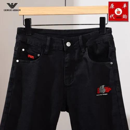 Replica Armani Jeans For Men #1450805 $45.00 USD for Wholesale