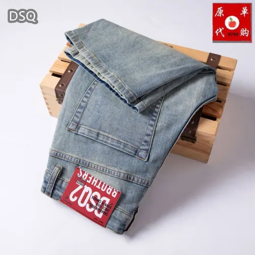 Replica Dsquared Jeans For Men #1450809 $45.00 USD for Wholesale