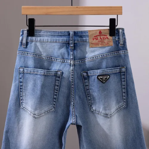 Replica Prada Jeans For Men #1450816 $45.00 USD for Wholesale