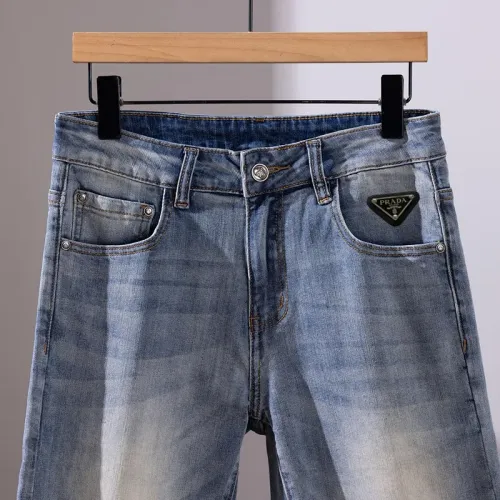 Replica Prada Jeans For Men #1450819 $45.00 USD for Wholesale