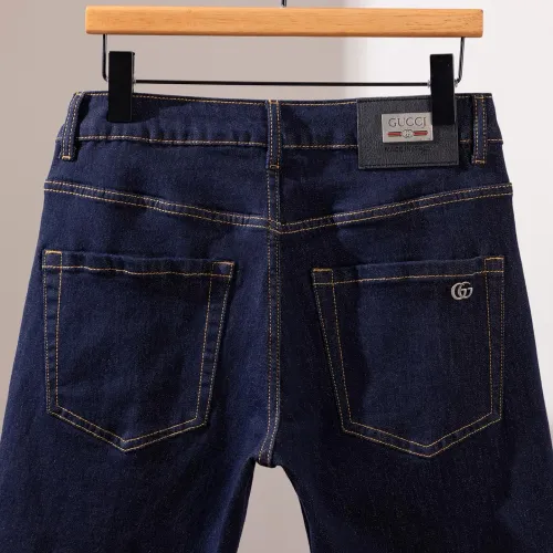 Replica Gucci Jeans For Men #1450825 $45.00 USD for Wholesale