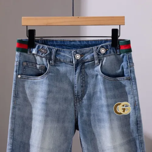 Replica Gucci Jeans For Men #1450827 $45.00 USD for Wholesale