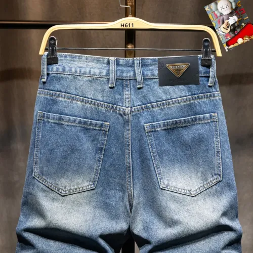 Replica Prada Jeans For Men #1450828 $40.00 USD for Wholesale
