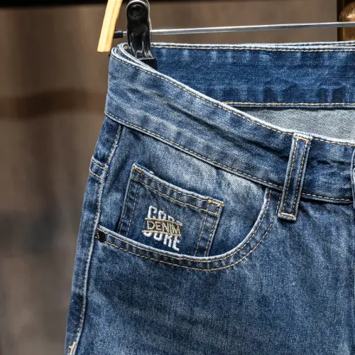 Replica LOEWE Jeans For Men #1450829 $40.00 USD for Wholesale