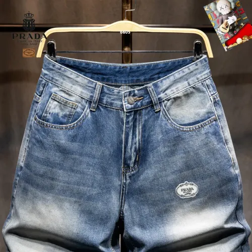 Replica Prada Jeans For Men #1450836 $40.00 USD for Wholesale