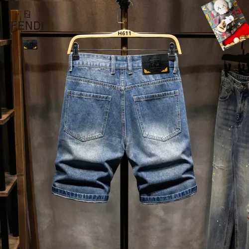 Replica Fendi Jeans For Men #1450838 $40.00 USD for Wholesale