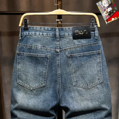 Replica Dolce & Gabbana D&G Jeans For Men #1450842 $40.00 USD for Wholesale
