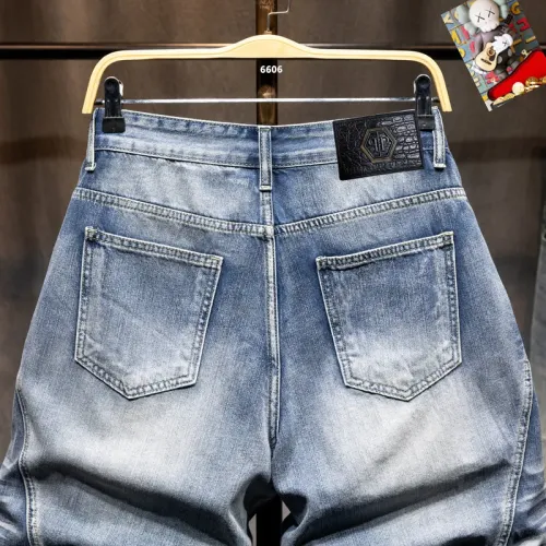 Replica Philipp Plein PP Jeans For Men #1450846 $40.00 USD for Wholesale