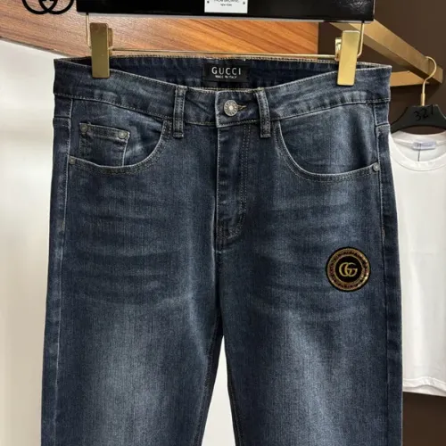 Replica Gucci Jeans For Men #1450852 $48.00 USD for Wholesale