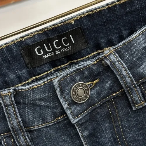 Replica Gucci Jeans For Men #1450852 $48.00 USD for Wholesale