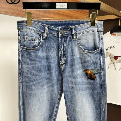 Replica Gucci Jeans For Men #1450880 $48.00 USD for Wholesale
