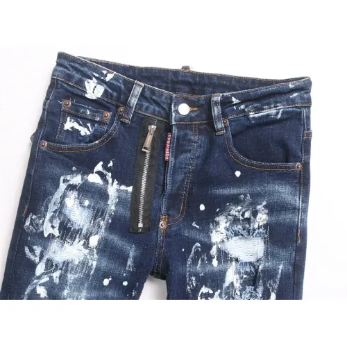 Replica Dsquared Jeans For Men #1450897 $48.00 USD for Wholesale