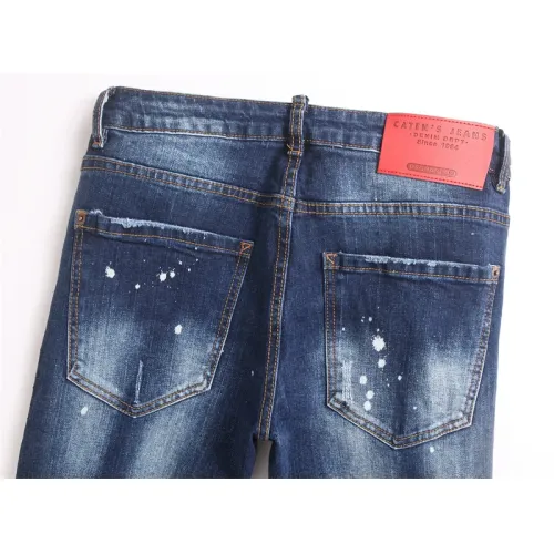 Replica Dsquared Jeans For Men #1450898 $48.00 USD for Wholesale