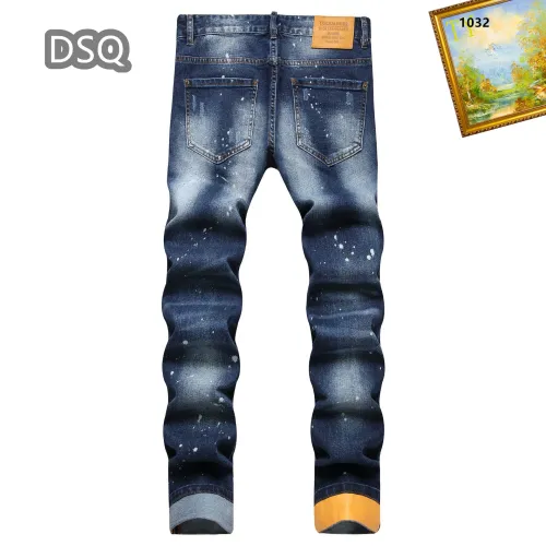 Replica Dsquared Jeans For Men #1450918 $48.00 USD for Wholesale