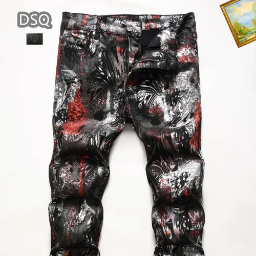Replica Dsquared Jeans For Men #1450919 $48.00 USD for Wholesale