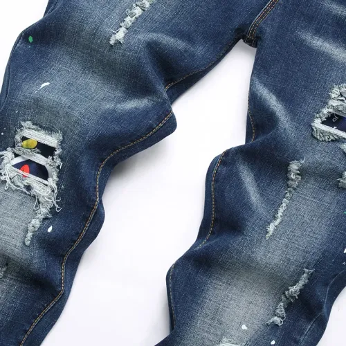 Replica Prada Jeans For Men #1450921 $48.00 USD for Wholesale