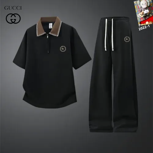 Cheap Gucci Tracksuits Short Sleeved For Men #1450953, $$60.00 USD On Gucci Tracksuits