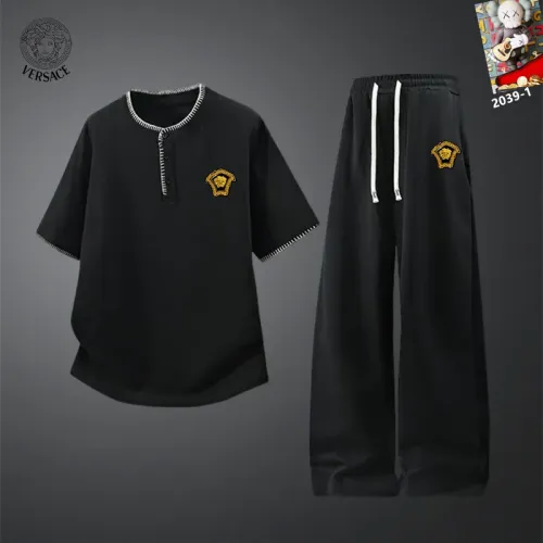 Cheap Versace Tracksuits Short Sleeved For Men #1451007, $$60.00 USD On Versace Tracksuits