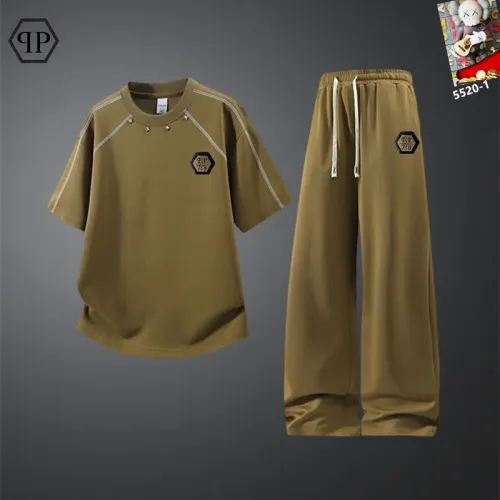Cheap Philipp Plein PP Tracksuits Short Sleeved For Men #1451010, $$60.00 USD On Philipp Plein PP Tracksuits
