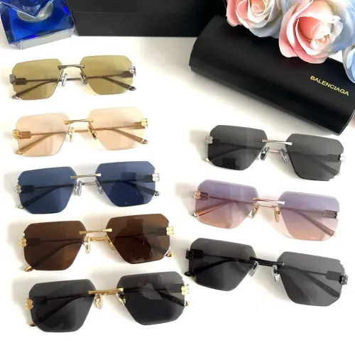Replica Balenciaga AAA Quality Sunglasses #1451019 $64.00 USD for Wholesale