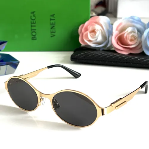 Cheap Bottega Veneta AAA Quality Sunglasses #1451029, $$60.00 USD On Bottega Veneta AAA Quality Sunglasses