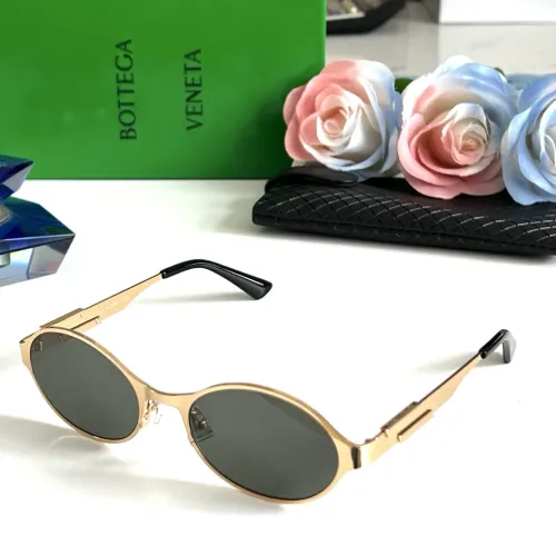 Cheap Bottega Veneta AAA Quality Sunglasses #1451033, $$60.00 USD On Bottega Veneta AAA Quality Sunglasses