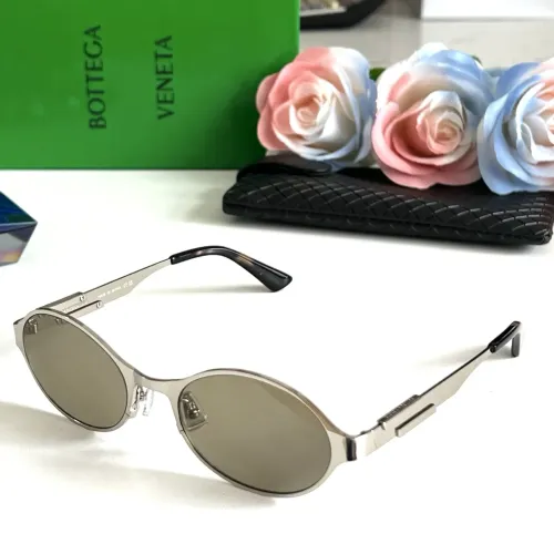 Cheap Bottega Veneta AAA Quality Sunglasses #1451034, $$60.00 USD On Bottega Veneta AAA Quality Sunglasses