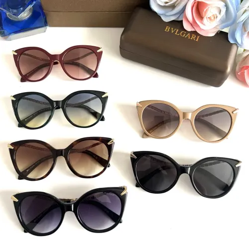 Replica Bvlgari AAA Quality Sunglasses #1451047 $60.00 USD for Wholesale