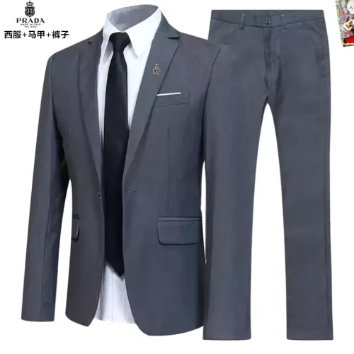 Cheap Prada Tracksuits Long Sleeved For Men #1451052, $$92.00 USD On Prada Tracksuits