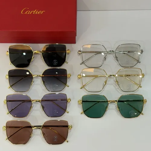 Replica Cartier AAA Quality Sunglassess #1451222 $72.00 USD for Wholesale