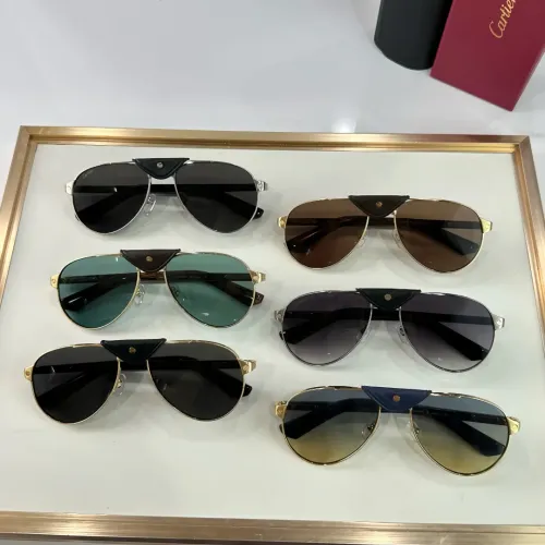 Replica Cartier AAA Quality Sunglassess #1451252 $80.00 USD for Wholesale