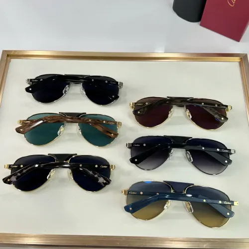 Replica Cartier AAA Quality Sunglassess #1451255 $80.00 USD for Wholesale