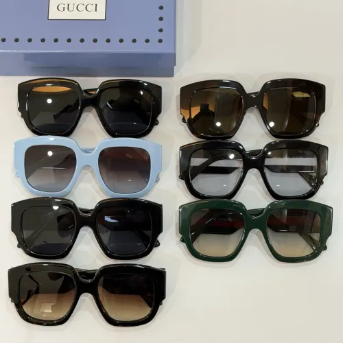 Replica Gucci AAA Quality Sunglasses #1451377 $60.00 USD for Wholesale