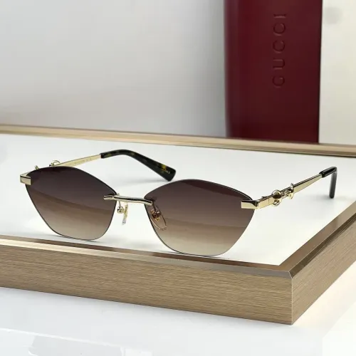 Cheap Gucci AAA Quality Sunglasses #1451380, $$56.00 USD On Gucci AAA Quality Sunglasses