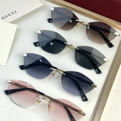 Replica Gucci AAA Quality Sunglasses #1451380 $56.00 USD for Wholesale