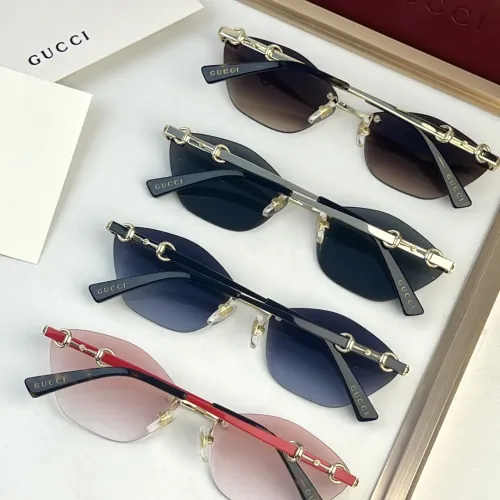 Replica Gucci AAA Quality Sunglasses #1451381 $56.00 USD for Wholesale