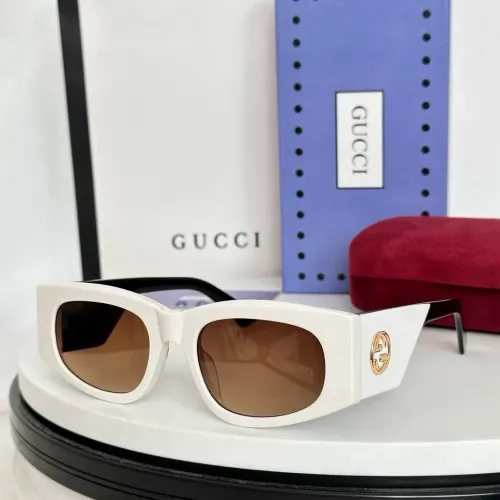 Cheap Gucci AAA Quality Sunglasses #1451384, $$45.00 USD On Gucci AAA Quality Sunglasses