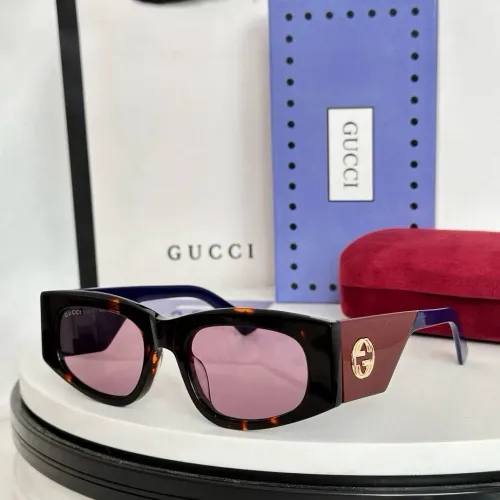 Cheap Gucci AAA Quality Sunglasses #1451385, $$45.00 USD On Gucci AAA Quality Sunglasses