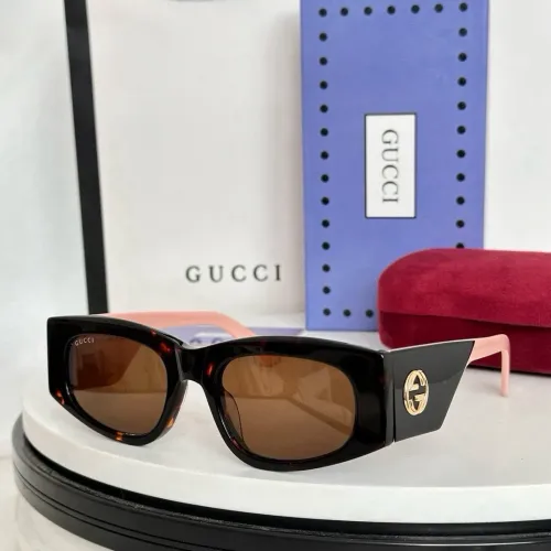 Cheap Gucci AAA Quality Sunglasses #1451387, $$45.00 USD On Gucci AAA Quality Sunglasses