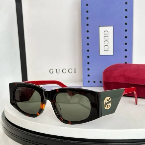 Cheap Gucci AAA Quality Sunglasses #1451388, $$45.00 USD On Gucci AAA Quality Sunglasses