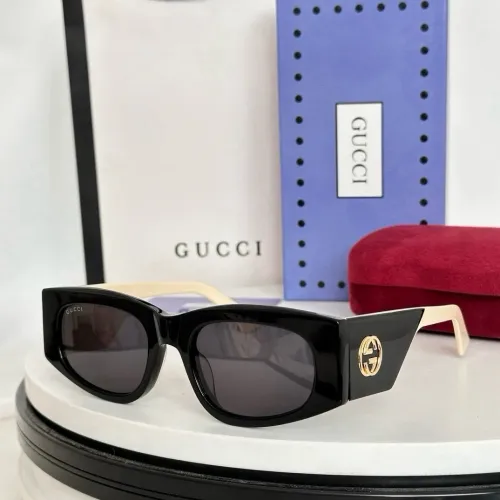Cheap Gucci AAA Quality Sunglasses #1451390, $$45.00 USD On Gucci AAA Quality Sunglasses