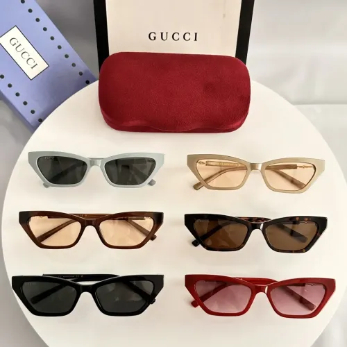 Replica Gucci AAA Quality Sunglasses #1451392 $56.00 USD for Wholesale