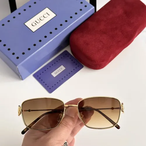 Cheap Gucci AAA Quality Sunglasses #1451402, $$56.00 USD On Gucci AAA Quality Sunglasses