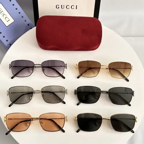 Replica Gucci AAA Quality Sunglasses #1451405 $56.00 USD for Wholesale