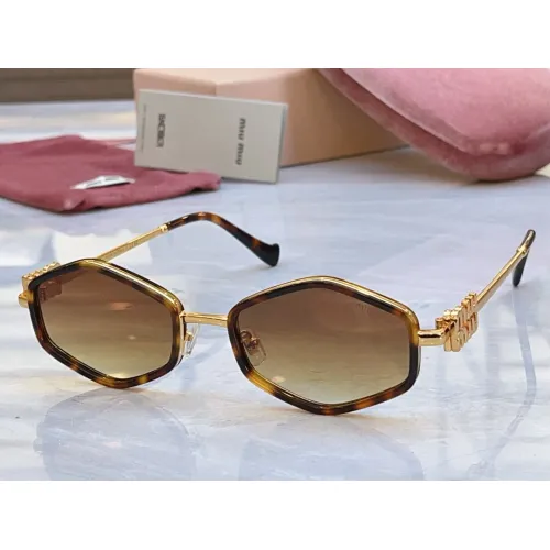 Cheap MIU MIU AAA Quality Sunglasses #1451459, $$64.00 USD On MIU MIU AAA Sunglasses